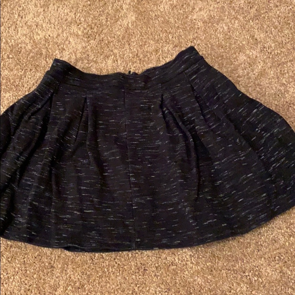 Zara Girls Black Pleated Skirt Size 11/12